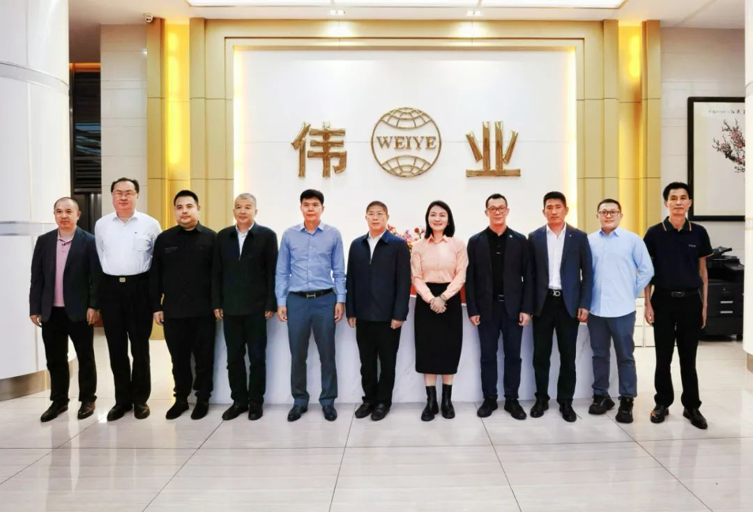 中国有色金属加工工业协会向导一行莅临yl6809永利集团调研指导