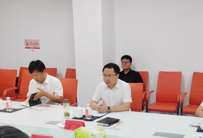 新沂市委书记、市长李胜莅临yl6809永利铝材（江苏二厂）调研指导