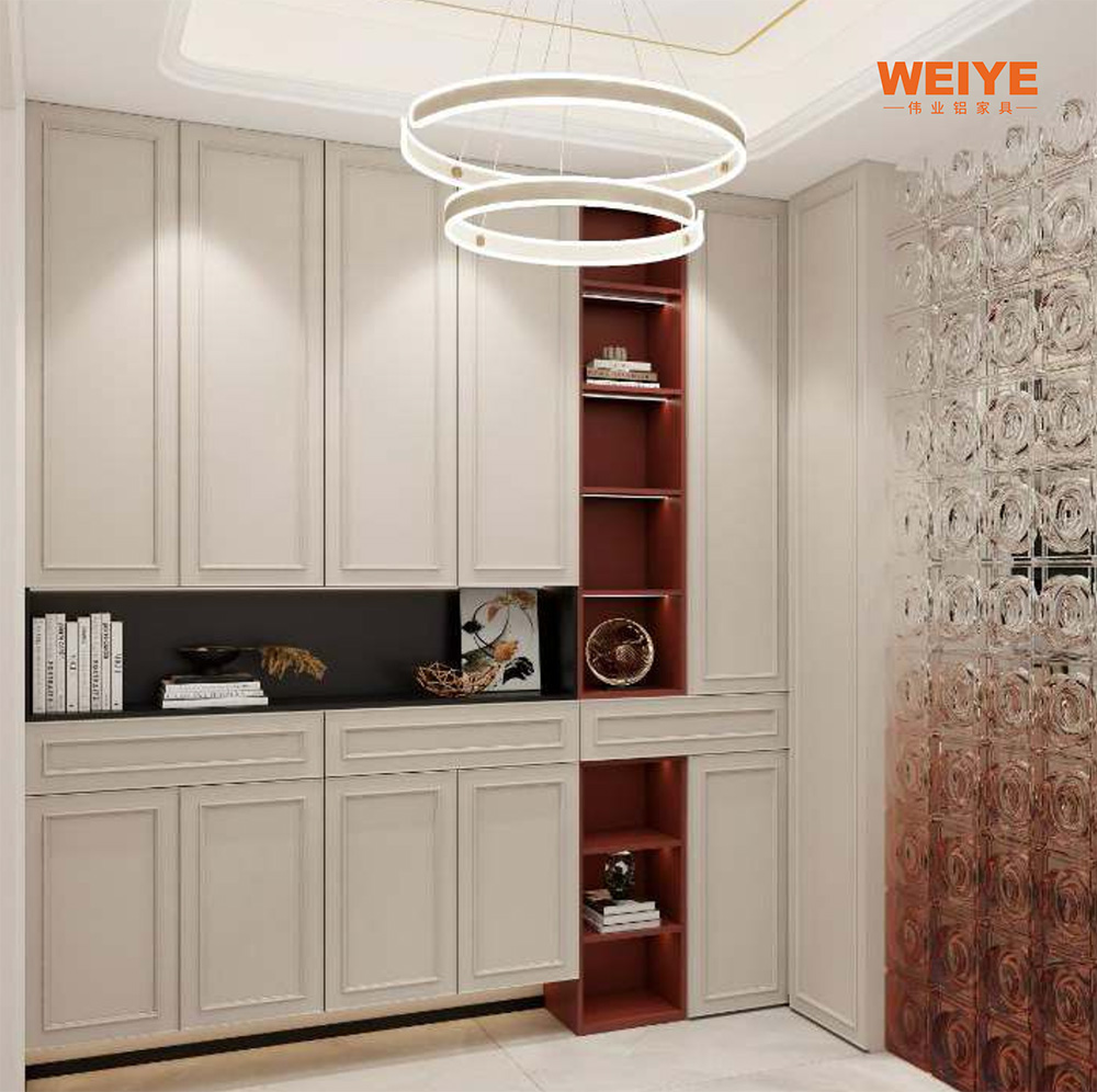 FRENCH WHITE SHOE CABINET